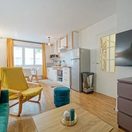 Downtown, Parking, 15 Min From Paris By Metro