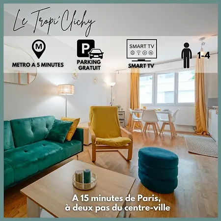アパート Downtown, Parking, 15 Min From Paris By Metro *